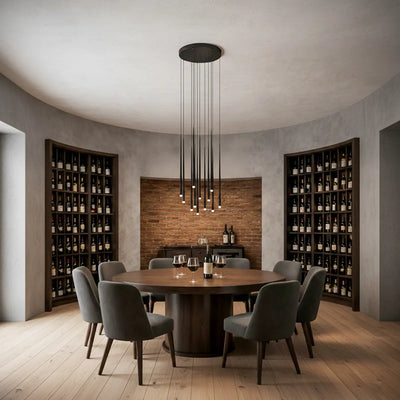 Trina 12 Light Pendant — lifestyle