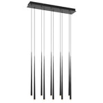 Trina 10 Light Bar Pendant — Black