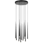 Trina 12 Light Pendant — Black