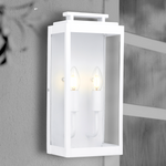 TRUMAN 2 LIGHT EXTERIOR WALL LIGHT — lifestyle