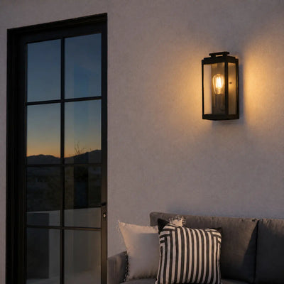 TRUMAN 1 LIGHT EXTERIOR WALL LIGHT — lifestyle