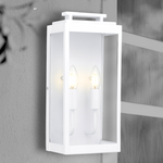 TRUMAN 2 LIGHT EXTERIOR WALL LIGHT — lifestyle