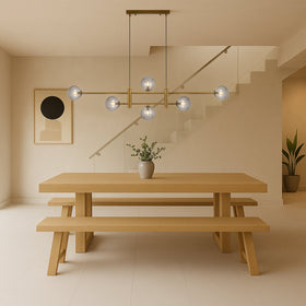 Tyson 6 Pendant Light — lifestyle