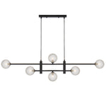 Tyson 6 Pendant Light — Clear Prism