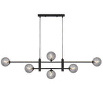 Tyson 6 Pendant Light — Smoke
