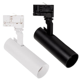Three Circuit Track Head 15w 5 Colour Dimmable Black/White Havit Commercial - HCP-10X2202