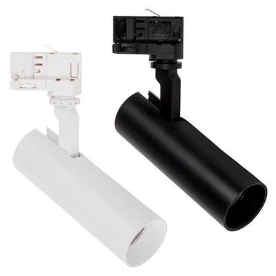 Three Circuit Track Head 15w 5 Colour Dimmable Black/White Havit Commercial - HCP-10X2202
