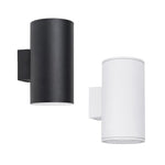 Up and Down LED Wall Light 2Lt 8w/12w/15w Tri-Colour in Black or White Havit Commercial
