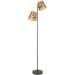 Valora Floor Lamp — Bronze| Natural