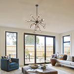 VARLIN 18 LIGHT PENDANT — lifestyle