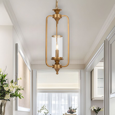 Velden 1 Light Pendant Copper - VELDEN PE01-CP — lifestyle