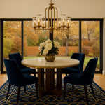 Velden 6 Light Pendant Copper - VELDEN PE06-CP — lifestyle