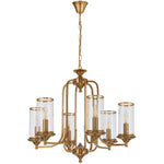 Velden 6 Light Pendant Copper - VELDEN PE06-CP