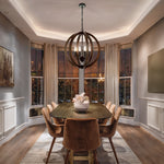 VESTAL 4 LIGHT PENDANT — lifestyle