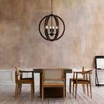 VESTAL 6 LIGHT PENDANT — lifestyle