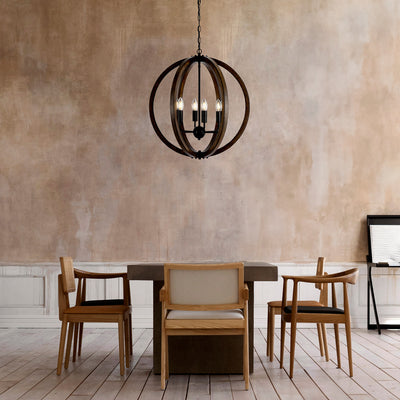 VESTAL 6 LIGHT PENDANT — lifestyle