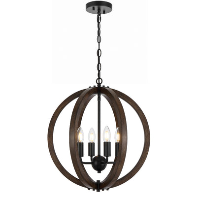 VESTAL 4 LIGHT PENDANT