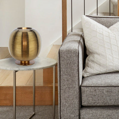 Viken Table Lamp Chrome, Gold, Opal Matt VIKEN TL