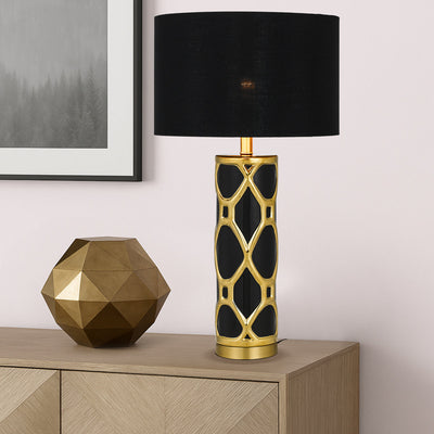 Vilma Table Lamp Black, White VILMA TL — lifestyle