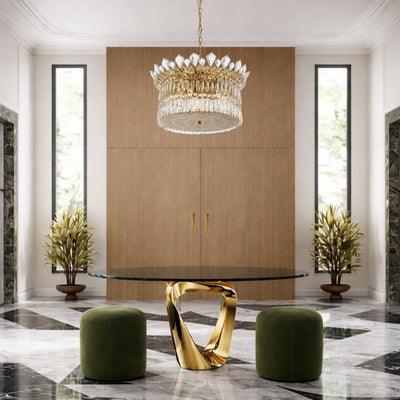 Virell 9 Light Pendant — lifestyle