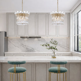 Virell 6 Light Pendant — lifestyle