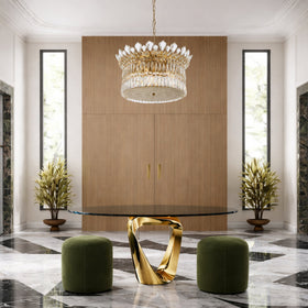 Virell 9 Light Pendant — lifestyle