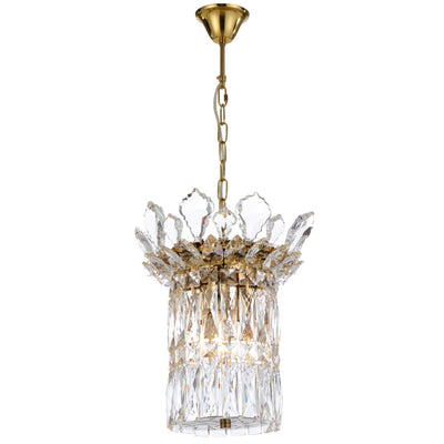 Virell 3 Light Pendant — Gold
