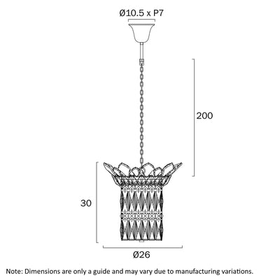 Virell 3 Light Pendant