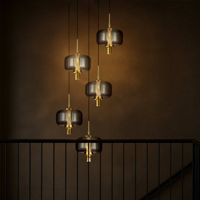 VOLEN 5 LIGHT PENDANT — lifestyle