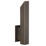 Vostel Single Exterior Wall Light — Antique Brass