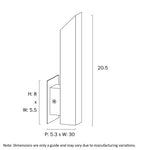 Vostel Single Exterior Wall Light