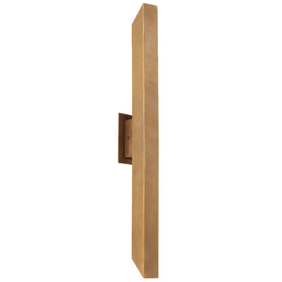 Vostel Twin Exterior Wall Light — Natural Brass