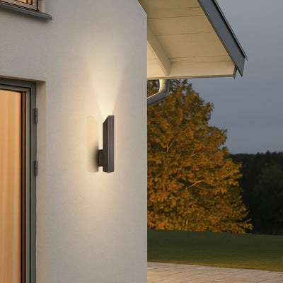 Vostel Single Exterior Wall Light — lifestyle