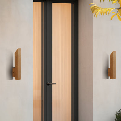Vostel Single Exterior Wall Light — lifestyle