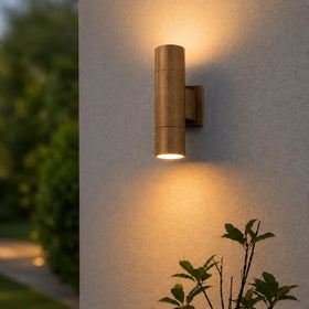 Walsh Twin Exterior Wall Light — lifestyle