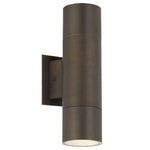 Walsh Twin Exterior Wall Light — Antique Brass