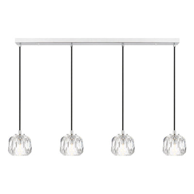 Zaha Bar LED Pendant Light 4Lt