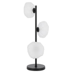 Zecca Table Lamp Black & Frost ZECCA TL3-BKFR Telbix Li