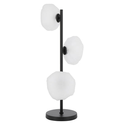 Zecca Table Lamp Black & Frost ZECCA TL3-BKFR Telbix Li