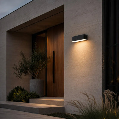 Ziron 18Cm Exterior Wall Light Large — lifestyle