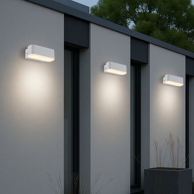 Ziron 10Cm Exterior Wall Light Small — lifestyle