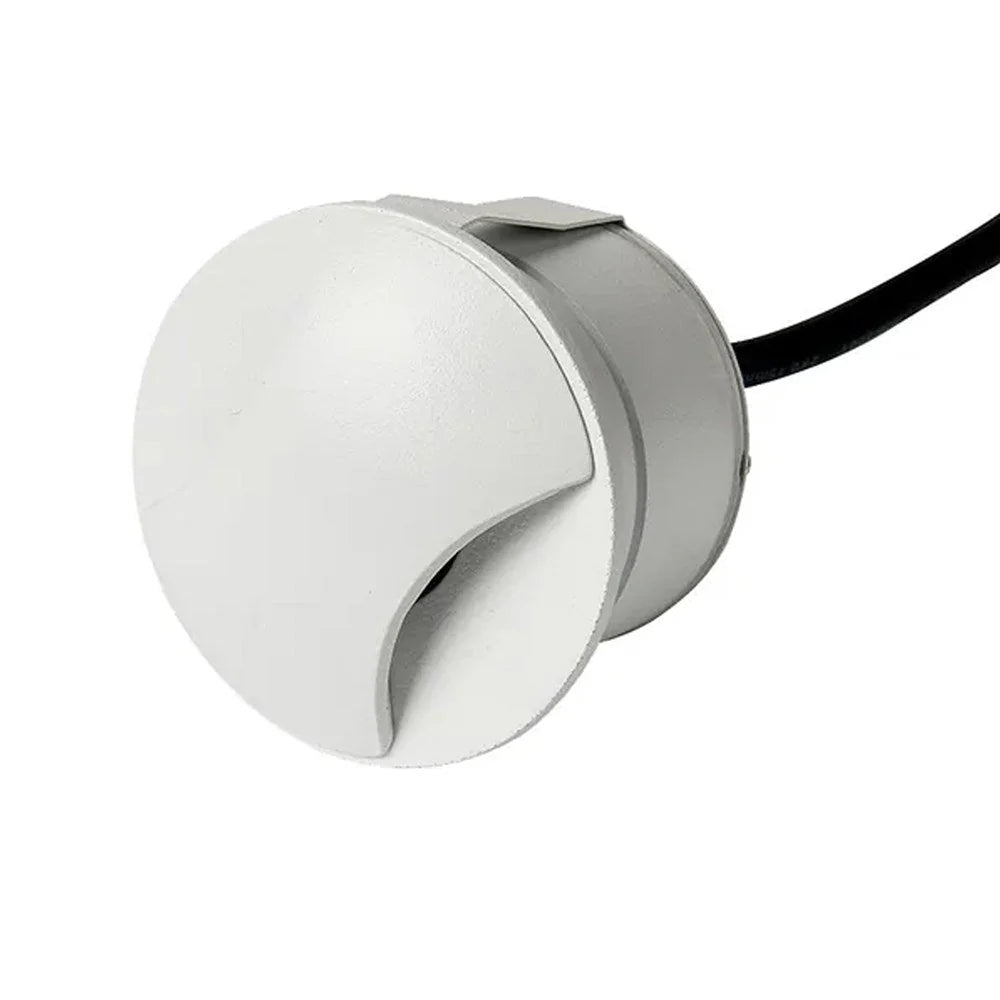 Kroll 2 Outdoor LED Wall Light in Black or White