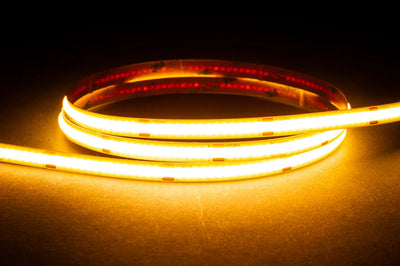 HV9761-IP20-320-3K - 9.6w IP20 24v DC 3000K COB Dotless LED Strip