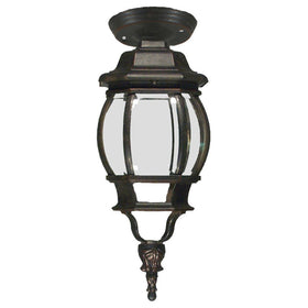 Flinders Small IP44 Outdoor Under Eave Antique Bronze