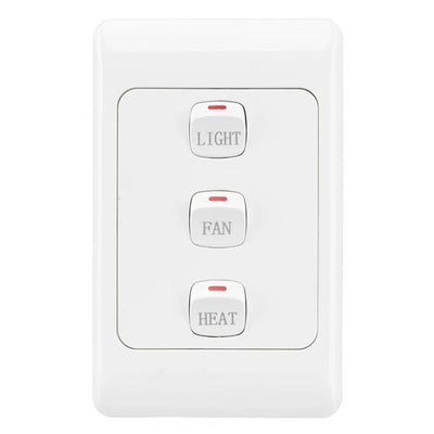 Brilliant Lighting Bathroom Heaters Marvel 3-in-1 Bathroom Mate 2Lt CCT Lights-For-You