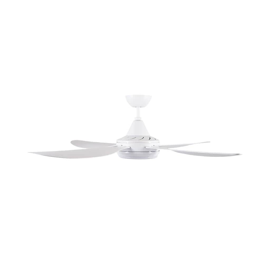 Brilliant Lighting Ceiling Fans 48" Vector DC Ceiling Fan White, Black with Light 22693/XX Brilliant Lighting Lights-For-You 22693/05