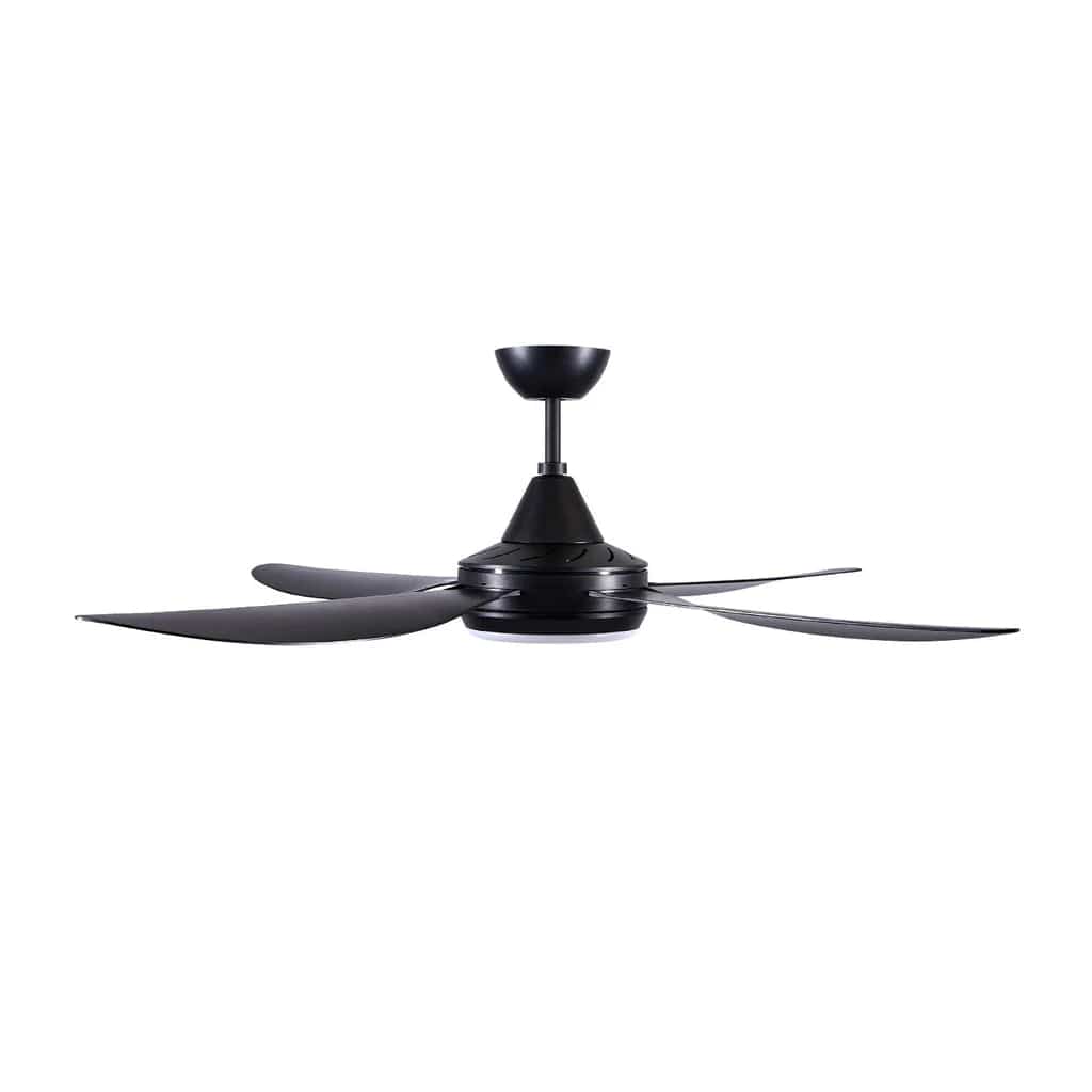 Brilliant Lighting Ceiling Fans 48" Vector DC Ceiling Fan White, Black with Light 22693/XX Brilliant Lighting Lights-For-You