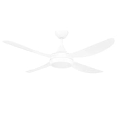 Brilliant Lighting Ceiling Fans 48" Vector II AC Ceiling Fan White, Black with Light 22291 Brilliant Lighting Lights-For-You 22291/05