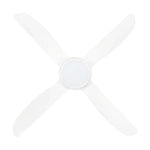 Brilliant Lighting Ceiling Fans 48" Vector II AC Ceiling Fan White, Black with Light 22291 Brilliant Lighting Lights-For-You