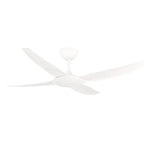 Brilliant Lighting Ceiling Fans 52″ (1320mm) Amari DC Ceiling Fan 4 Blades in White, Black, White/Oak Lights-For-You 21719/05